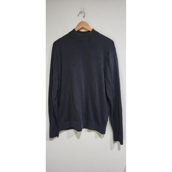 Abercrombie Fitch Black Mens Long Sleeves Pullover Crew Neck Sweatshirt Size XL - Picture 2 of 11